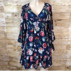 Betsey Johnson floral mini dress